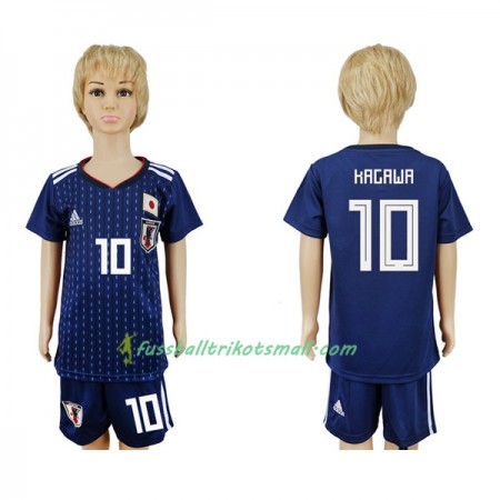 Fußballtrikots Japan Kagawa 10 Kinder WM 2018 Heimtrikotsatz kaufen
